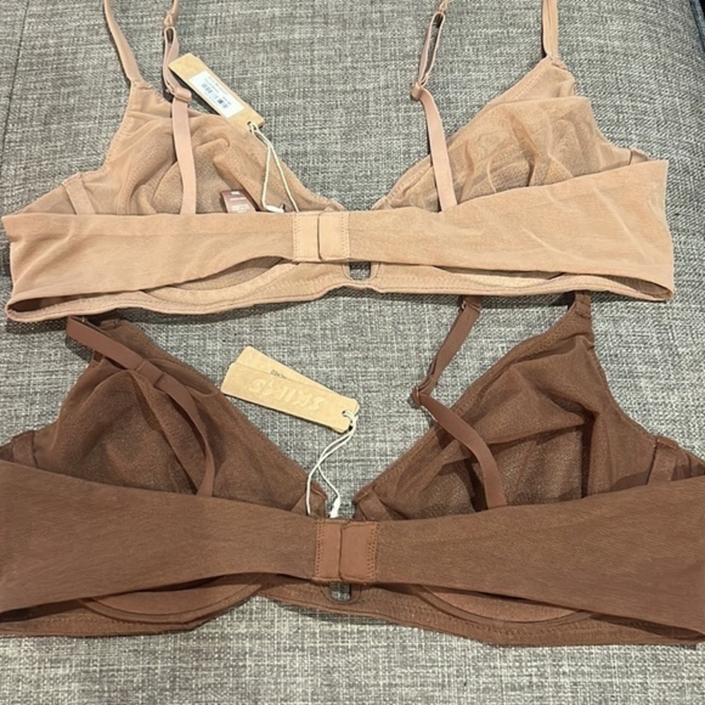 Skims Sheer Underwire Bra - Picture 6 of 8
